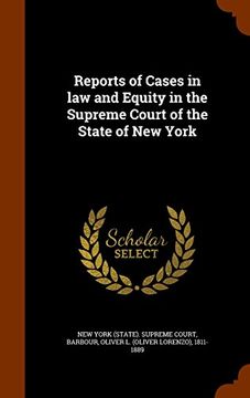 portada Reports of Cases in law and Equity in the Supreme Court of the State of New York