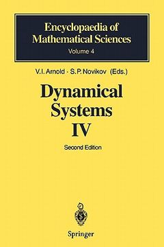 portada dynamical systems iv: symplectic geometry and its applications (en Inglés)