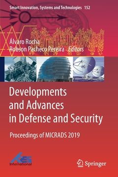 portada Developments and Advances in Defense and Security: Proceedings of Micrads 2019 (en Inglés)