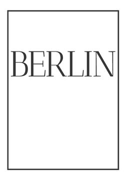 portada Berlin: A decorative book for coffee tables, end tables, bookshelves and interior design styling Stack Germany city books to a (in English)