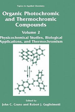 portada organic photochromic and thermochromic compounds: volume 2: physicochemical studies, biological applications, and thermochromism (en Inglés)