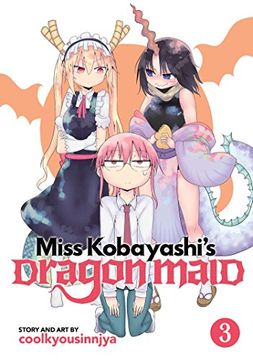 portada Miss Kobayashi's Dragon Maid Vol. 3 (in English)