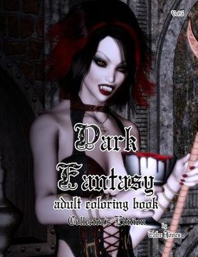 portada Dark Fantasy Adult Coloring Book: Collector's Edition