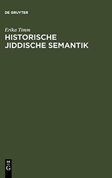 portada Historische Jiddische Semantik (in German)