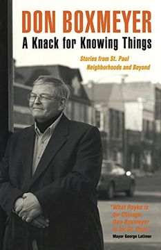 portada A Knack for Knowing Things: Stories from St. Paul Neighborhoods and Beyond