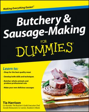 portada Butchery and Sausage-Making for Dummies (in English)
