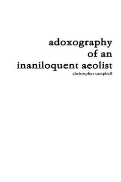 portada adoxography of an inaniloquent aeolist