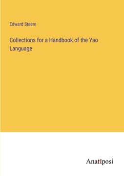 portada Collections for a Handbook of the Yao Language (en Inglés)