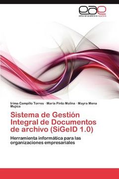 portada sistema de gesti n integral de documentos de archivo (sigeid 1.0)