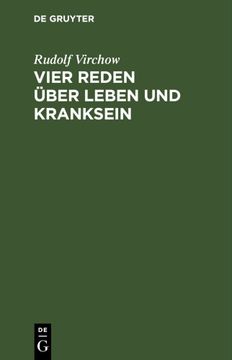 portada Vier Reden Über Leben und Kranksein (in German)