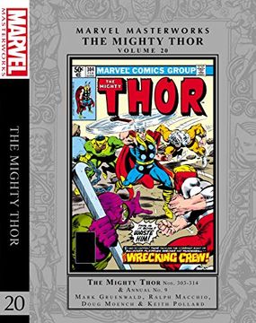portada Marvel Masterworks: The Mighty Thor Vol. 20 (in English)