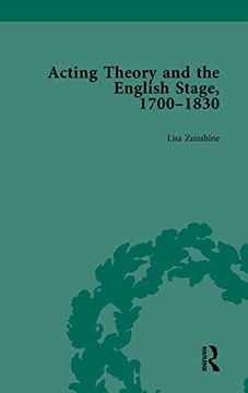 portada Acting Theory and the English Stage, 1700-1830 Volume 2 (en Inglés)