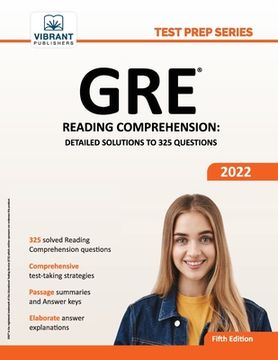 portada GRE Reading Comprehension: Detailed Solutions to 325 Questions