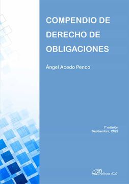portada Compendio de Derecho de Obligaciones (in Spanish)