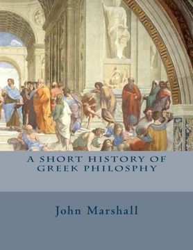 portada A Short History of Greek Philosphy