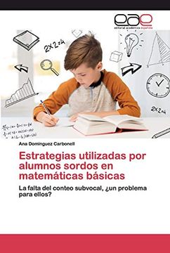 portada Estrategias Utilizadas por Alumnos Sordos en Matemáticas Básicas