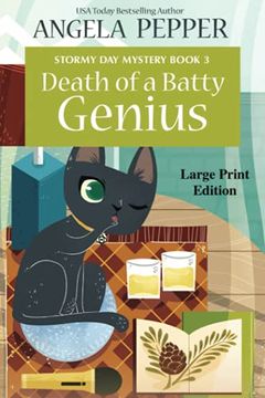 portada Death of a Batty Genius: 3 (Stormy day Mystery) (en Inglés)