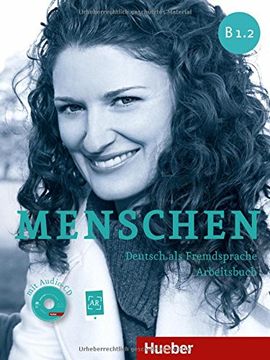 portada Menschen Sechsbandige Ausgabe: Arbeitsbuch B1. 2 mit Audio-Cd (German Edition) (en Alemán)