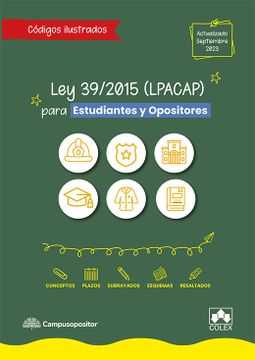 portada Ley 39/2015 (Lpacap) Para Estudiantes y Opositores