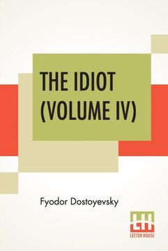 portada The Idiot Volume iv 