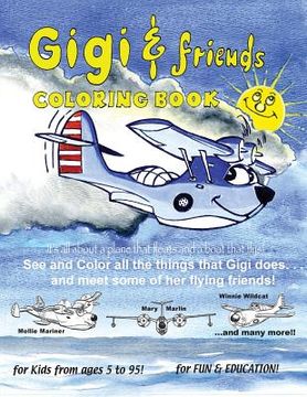 portada Gigi and Friends: Coloring Book (en Inglés)