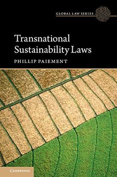 portada Transnational Sustainability Laws (Global law Series) 