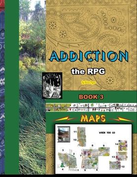 portada Addiction The RPG Book 3: Portland Maps (Volume 3)