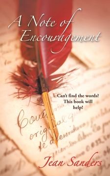 portada A Note of Encouragement (en Inglés)