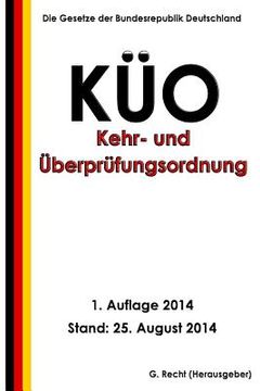 portada Kehr- und Überprüfungsordnung - KÜO (en Alemán)