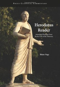 portada Herodotus Reader: Annotated Passages From Books I-Ix of the Histories (Focus Classical Commentary) (en Inglés)