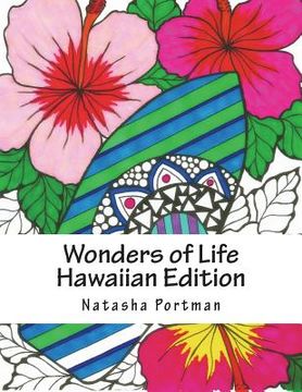 portada Wonders of Life Hawaiian Edition: Coloring book for adults and children (en Inglés)