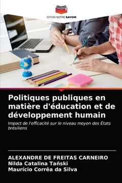 portada Politiques publiques en matière d'éducation et de développement humain (en Francés)
