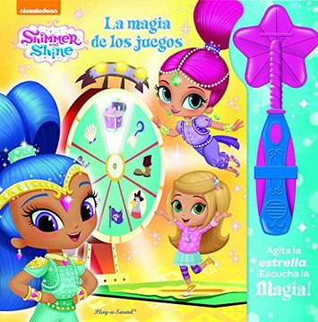 portada La Varita Magica de Shimmer y Shine Magic Wand: Magia en las Maquinitas (in Spanish)