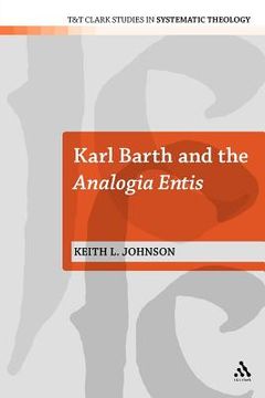 portada karl barth and the analogia entis (en Inglés)