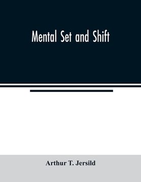 portada Mental set and shift (in English)
