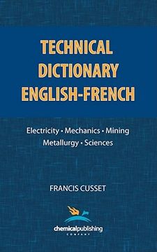 portada technical dictionary: english - french (en Inglés)