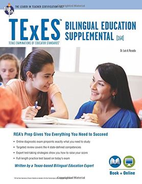 portada TExES Bilingual Education Supplemental (164) Book + Online (Texes Teacher Certification Test Prep)