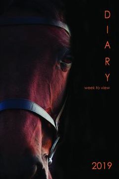 portada 2019 Diary Week to View: For Horse Lovers (en Inglés)