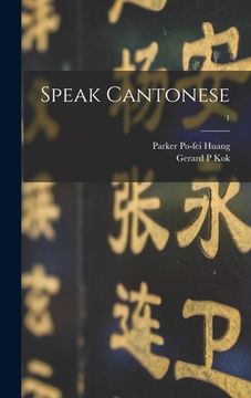 portada Speak Cantonese; 1 (in English)