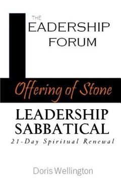 portada Offering of Stone Leadership Sabbatical: 21 Days of Spiritual Renewal (en Inglés)