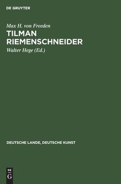portada Tilman Riemenschneider (en Alemán)