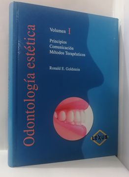 portada Odontología estética  Vol. 1 Principios  Comunicación y métodos terapéuticos