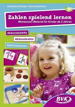 portada Zahlen Spielend Lernen: Montessori-Material für Kinder ab 3 Jahren (en Alemán)