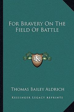 portada for bravery on the field of battle (in English)