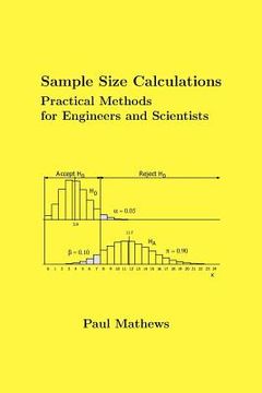 portada sample size calculations: practical methods for engineers and scientists (en Inglés)