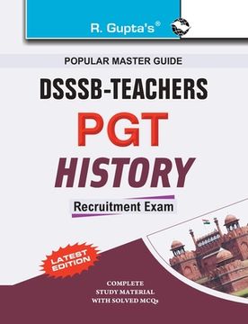 portada Dsssb: Teachers PGT History Recruitment Exam Guide (in English)