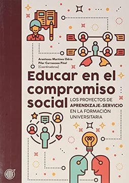 portada Educar en el Compromiso Social: Los Proyectos de Aprendizaje-Servicio en la Formación Universitaria: 2 (Koiné) (in Spanish)