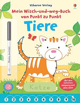 portada Mein Wisch-Und-Weg-Buch von Punkt zu Punkt: Tiere (in German)