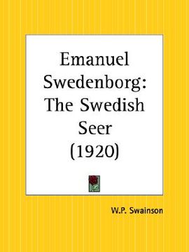 portada emanuel swedenborg: the swedish seer (en Inglés)