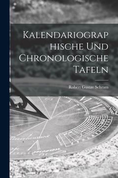 portada Kalendariographische Und Chronologische Tafeln (en Alemán)